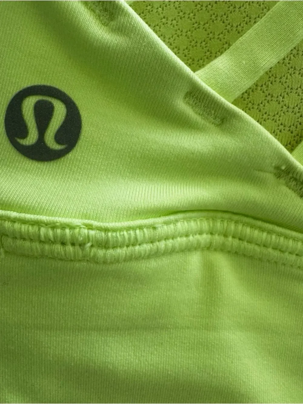 Lululemon Free to Be High-Neck Longline Bra Wild Light Support A/B Faded Zap  S6